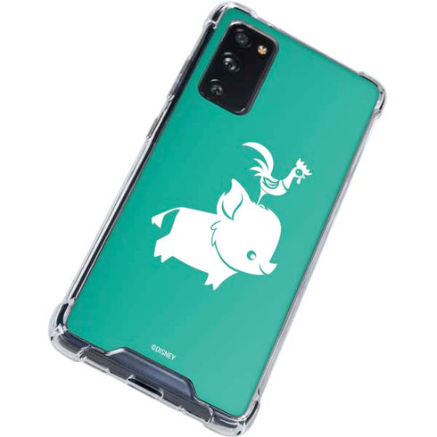 Disney Moana Heihei and Pua Galaxy S20 FE Clear Case