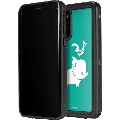 Disney Moana Heihei and Pua Galaxy S20 Plus Waterproof Case
