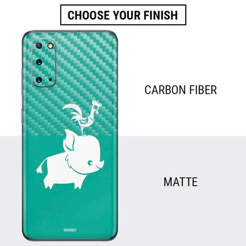 Disney Moana Heihei and Pua Galaxy S20 Skin
