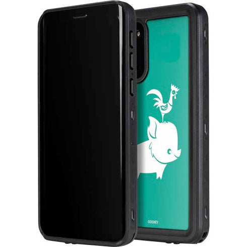 Disney Moana Heihei and Pua Galaxy S20 Waterproof Case