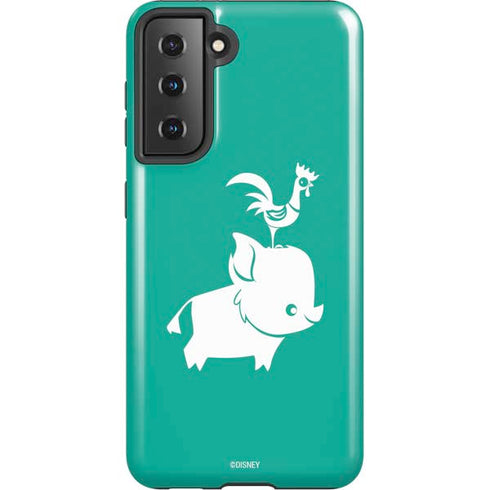 Disney Moana Heihei and Pua Galaxy S21 5G Pro Case
