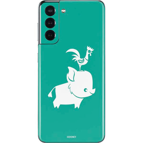Disney Moana Heihei and Pua Galaxy S21 5G Skin