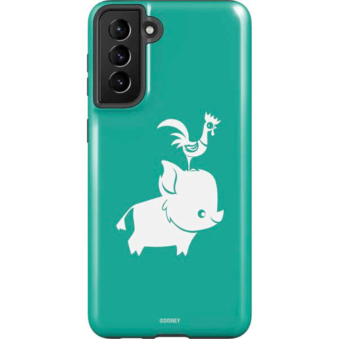 Disney Moana Heihei and Pua Galaxy S21 FE Pro Case