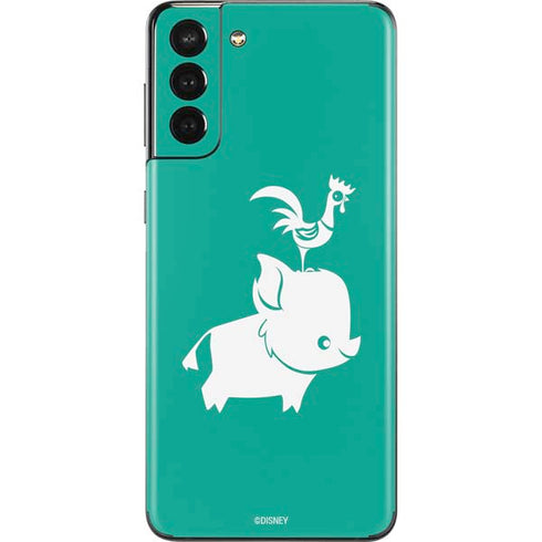 Disney Moana Heihei and Pua Galaxy S21 Plus 5G Skin