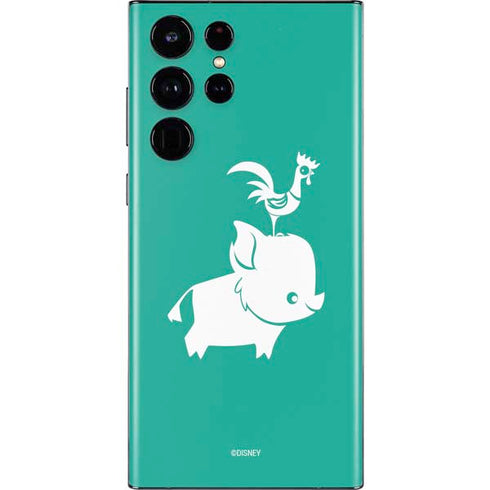 Disney Moana Heihei and Pua Galaxy S22 Ultra Skin