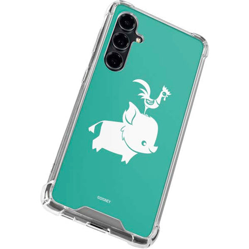 Disney Moana Heihei and Pua Galaxy S23 FE Clear Case