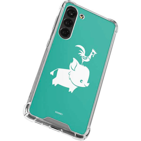 Disney Moana Heihei and Pua Galaxy S23 Plus Clear Case