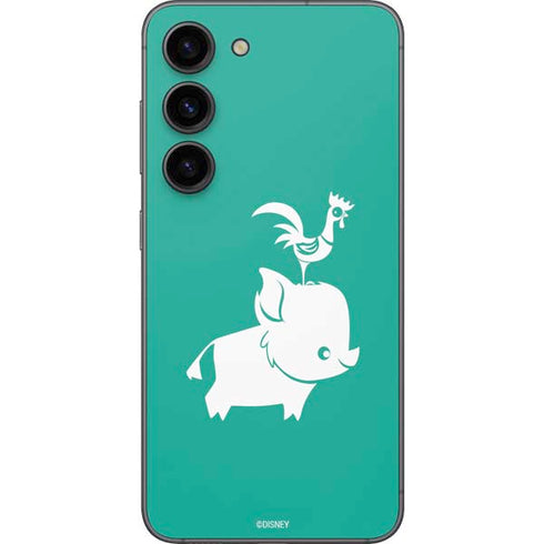 Disney Moana Heihei and Pua Galaxy S23 Skin