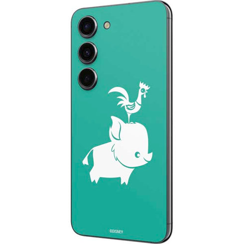 Disney Moana Heihei and Pua Galaxy S23 Skin