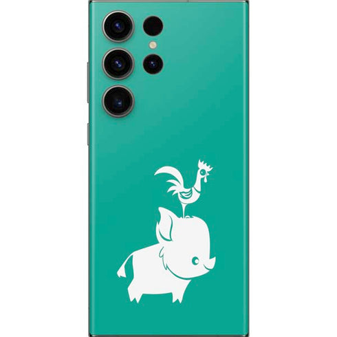 Disney Moana Heihei and Pua Galaxy S23 Ultra Skin