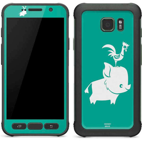 Disney Moana Heihei and Pua Galaxy S7 Active Skin