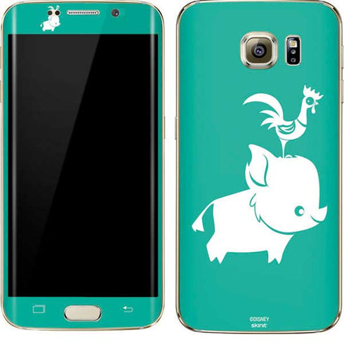 Disney Moana Heihei and Pua Galaxy S7 Edge Skin