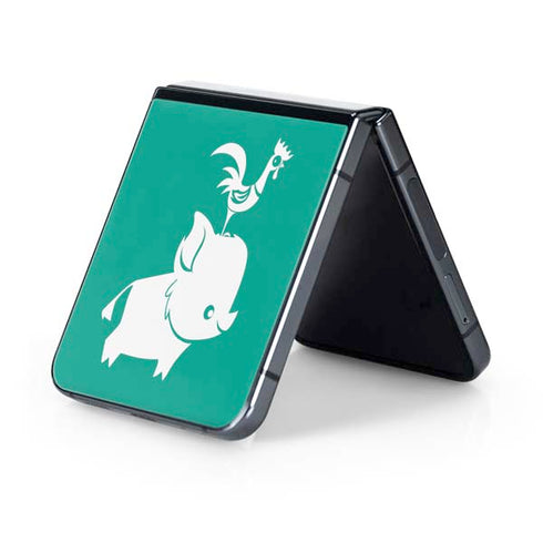 Disney Moana Heihei and Pua Galaxy Z Flip5 5G Skin