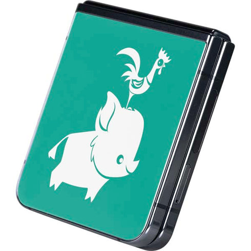 Disney Moana Heihei and Pua Galaxy Z Flip5 5G Skin