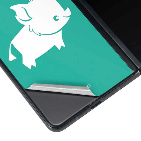 Disney Moana Heihei and Pua Galaxy Z Fold3 5G Skin