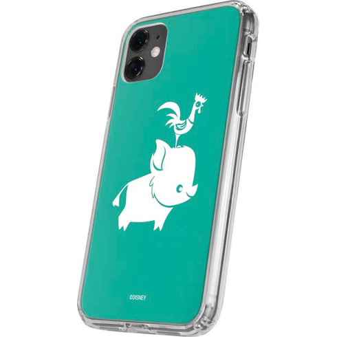 Disney Moana Heihei and Pua iPhone 11 Clear Case