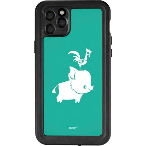 Disney Moana Heihei and Pua iPhone 11 Pro Max Waterproof Case