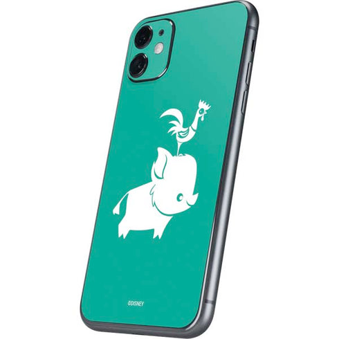 Disney Moana Heihei and Pua iPhone 11 Skin