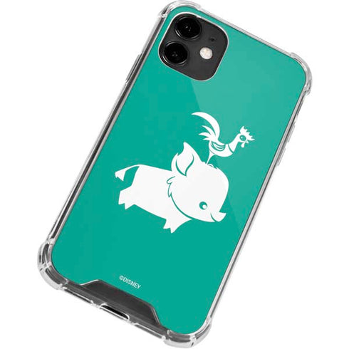 Disney Moana Heihei and Pua iPhone 12 Clear Case