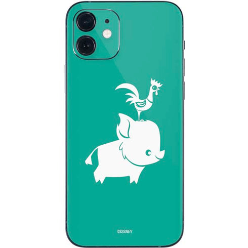Disney Moana Heihei and Pua iPhone 12 Mini Skin
