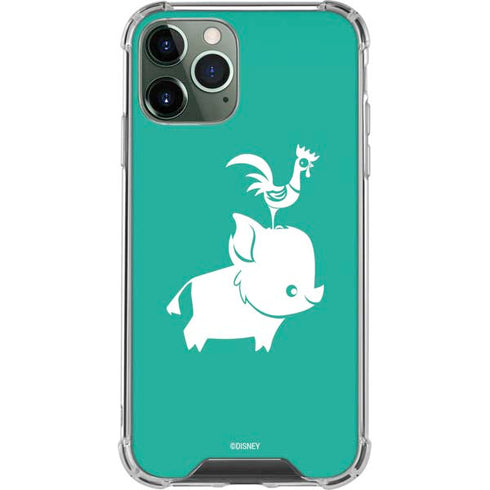 Disney Moana Heihei and Pua iPhone 12 Pro Clear Case