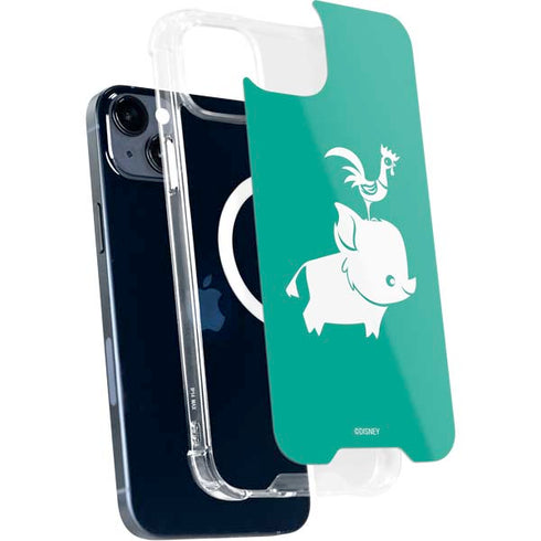 Disney Moana Heihei and Pua iPhone 15 Plus MagSafe Case