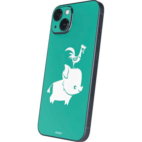 Disney Moana Heihei and Pua iPhone 14 Plus Skin