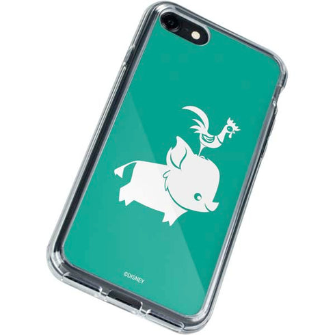 Disney Moana Heihei and Pua iPhone SE (2nd & 3rd Gen) Clear Case
