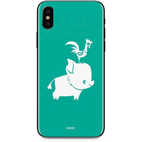 Disney Moana Heihei and Pua iPhone X Skin