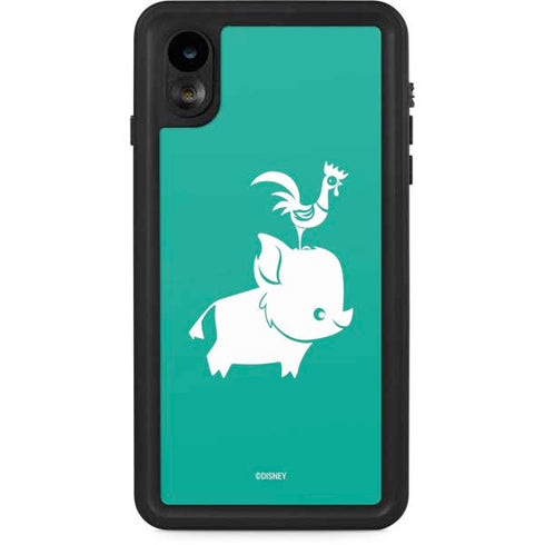 Disney Moana Heihei and Pua iPhone XR Waterproof Case