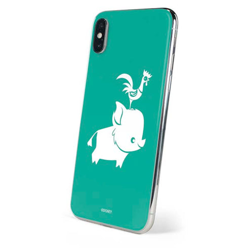 Disney Moana Heihei and Pua iPhone XS Skin