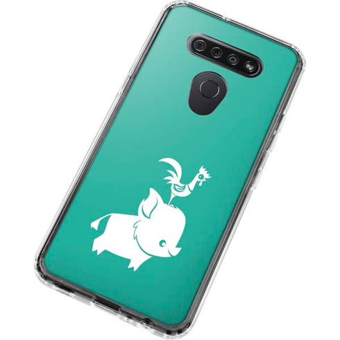 Disney Moana Heihei and Pua LG K51/Q51 Clear Case