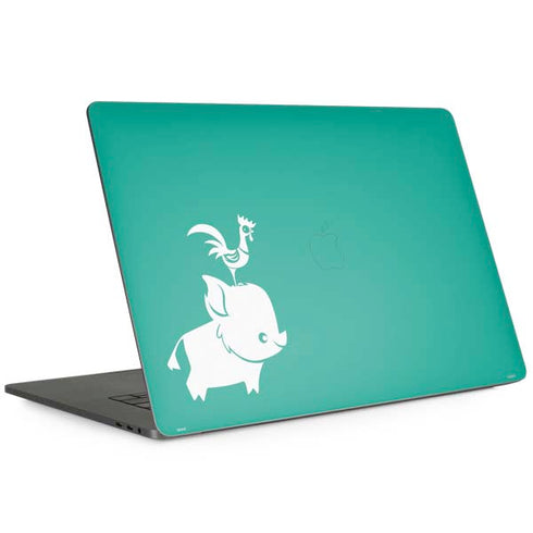 Disney Moana Heihei and Pua Apple MacBook Pro 15-inch Skin