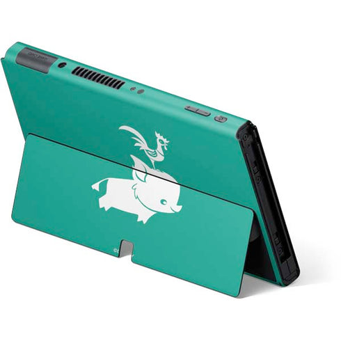 Disney Moana Heihei and Pua Nintendo Switch OLED (2021) Skin