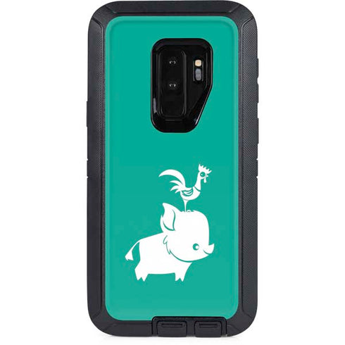 Disney Moana Heihei and Pua Otterbox Defender Galaxy Skin