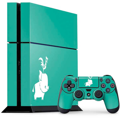 Disney Moana Heihei and Pua PS4 Console and Controller Bundle Skin