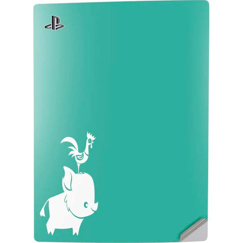 Disney Moana Heihei and Pua PS5 Digital Edition Console Skin