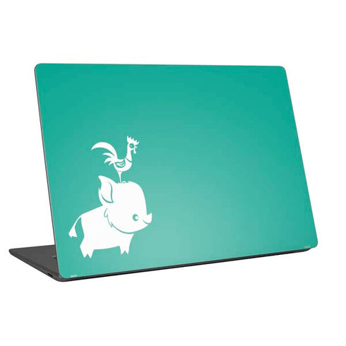 Disney Moana Heihei and Pua Universal Laptop 12in (9.8 x 6.8in) Skin