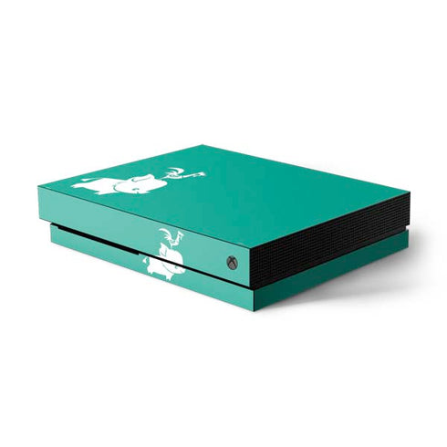 Disney Moana Heihei and Pua Xbox One X Console Skin