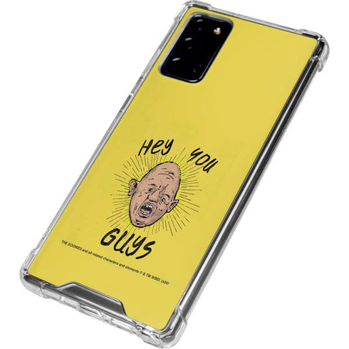 Warner Bros The Goonies (1985) Hey You Guys Galaxy Note20 5G Clear Case
