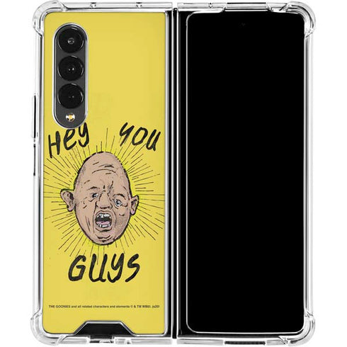 Warner Bros The Goonies (1985) Hey You Guys Galaxy Z Fold4 5G Clear Case