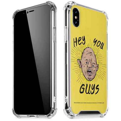 Warner Bros The Goonies (1985) Hey You Guys iPhone XS Max Clear Case