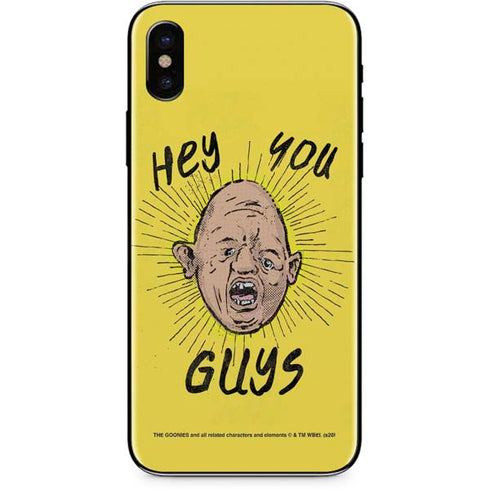 Warner Bros The Goonies (1985) Hey You Guys iPhone XS Max Skin