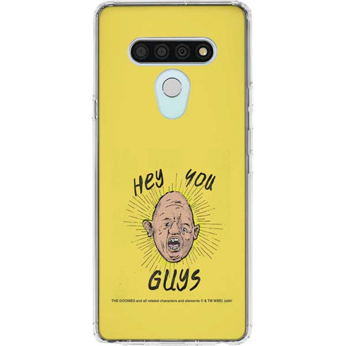 Warner Bros The Goonies (1985) Hey You Guys LG Stylo 6 Clear Case