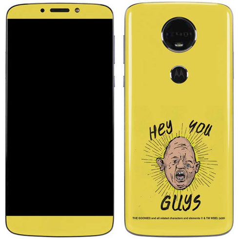 Warner Bros The Goonies (1985) Hey You Guys Moto E5 Plus Skin