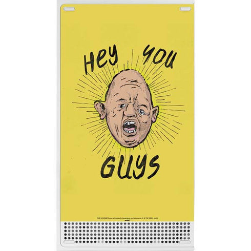 Warner Bros The Goonies (1985) Hey You Guys Xbox Series S Console Skin