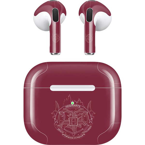 Wizarding Worlds Harry Potter Hogwarts Crest Apple AirPods (3rd Gen 2021) Skin