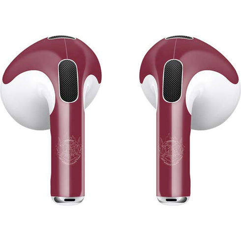 Wizarding Worlds Harry Potter Hogwarts Crest Apple AirPods (3rd Gen 2021) Skin