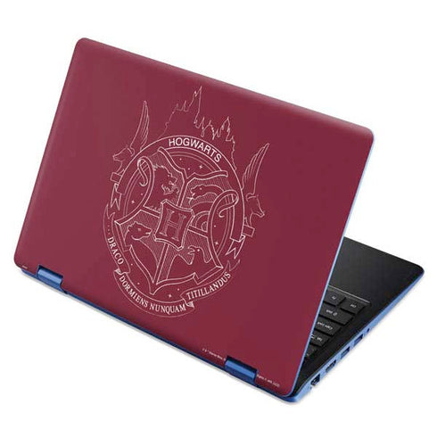 Wizarding Worlds Harry Potter Hogwarts Crest Aspire R11 11.6in Skin