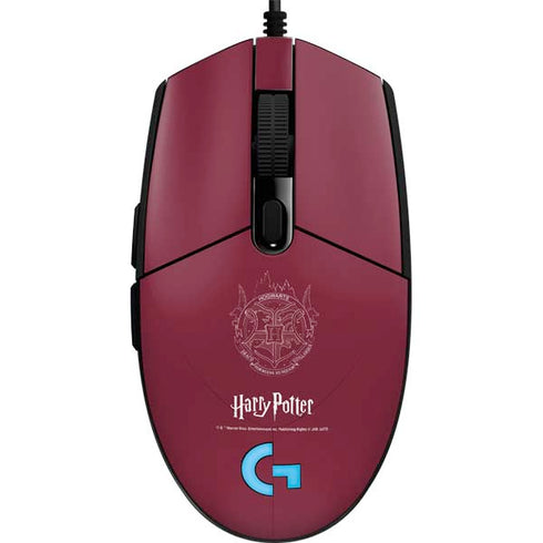 Wizarding Worlds Harry Potter Hogwarts Crest G203 Prodigy RGB Wired Gaming Mouse Skin